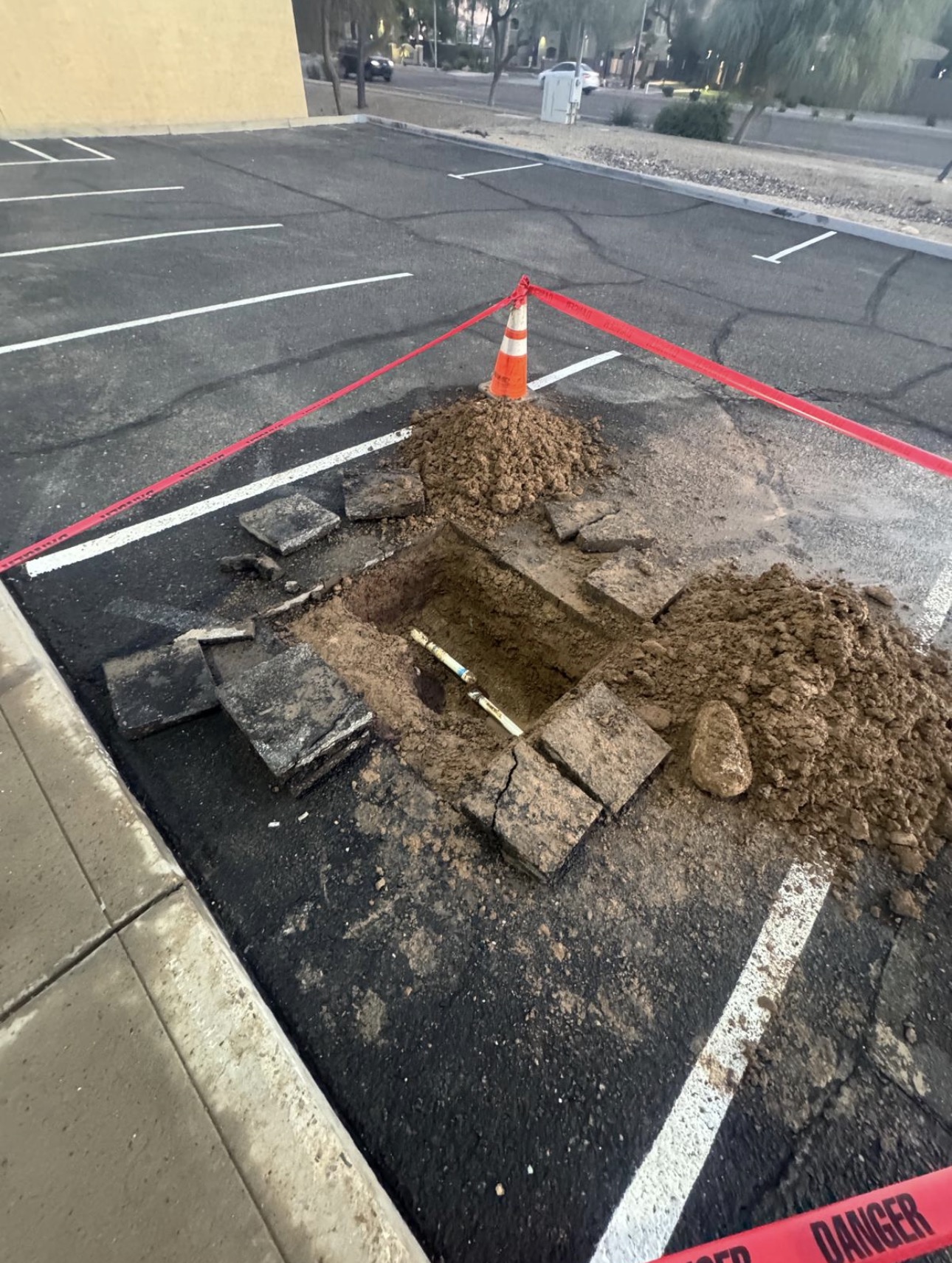 Water Line & Asphalt Repair